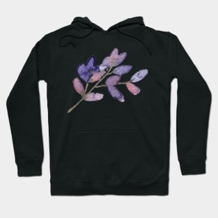 Purple leaves Hoodie